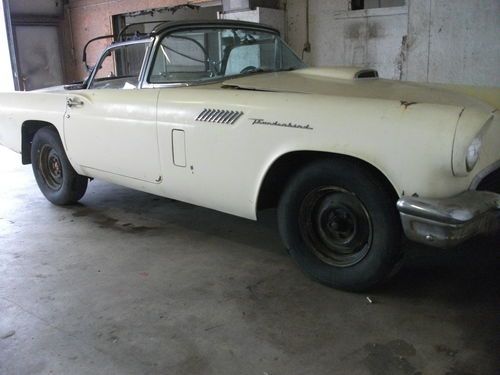 1957 ford thunderbird convertible, harley trades?