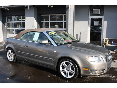 2007 audi a4 2.0t cabriolet low miles  sharp car runs &amp; looks great