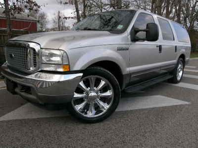 2003 excursion 2wd powerstroke 6.0 navigation 22-inch wheels serviced looker!