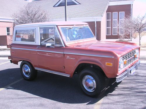 1973 ford bronco ranger edition