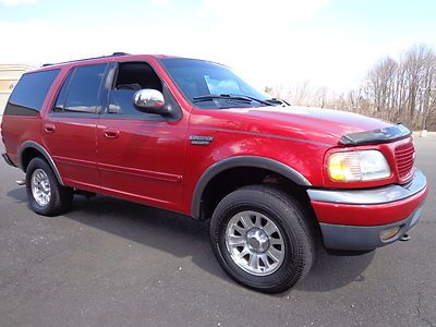 2001 ford expedtion xlt 4x4 leather sunroof 7 passenger no reserve auction