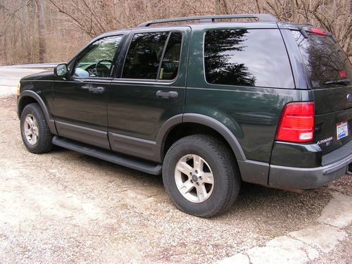 2003 ford explorer xlt sport utility 4-door 4.0l w/ extra set of wheels &amp; tires