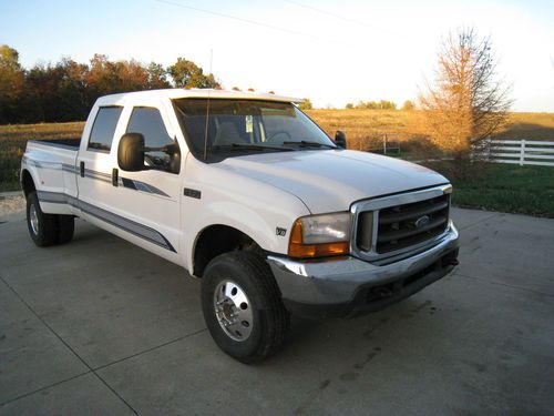 1999 ford f350 xlt, 7.3 diesel with 98,339 miles, 4x4, crewcab, drw, automatic