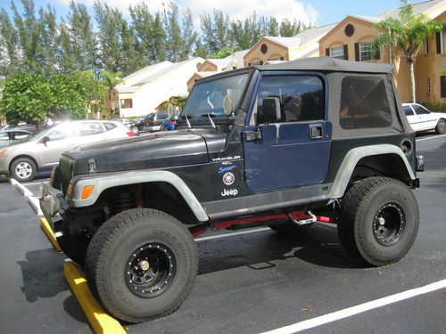 1998 jeep wrangler tj, 6" lift, 35" tires, black