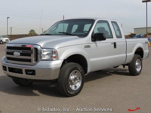 2005 ford f250 xlt 4x4 extended cab pickup truck 5.4l v8 auto cold a/c cd