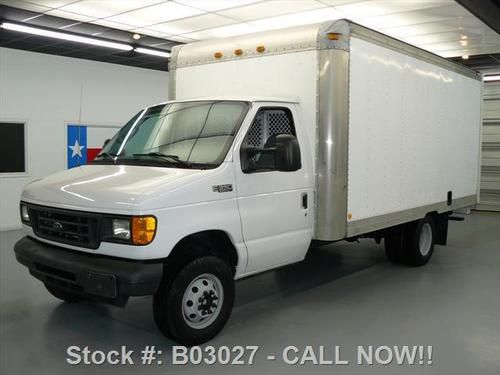 2004 ford e-350 cargo box van dually partition only 25k texas direct auto