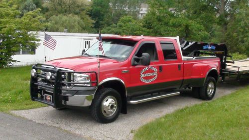 2005 ford f-350 drw &amp; gooseneck trailer