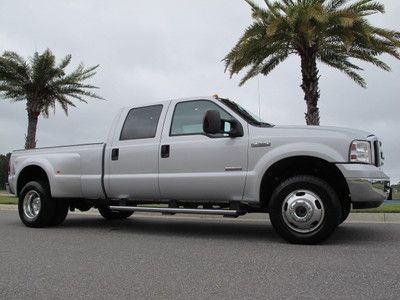 Ford f350 superduty  crew cab fx4 diesel dually low miles loaded extra clean !!!