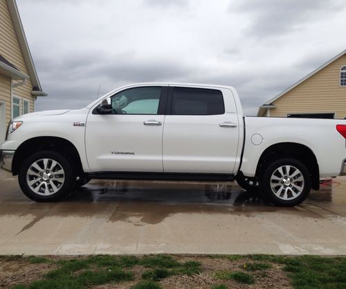 2012 tundra crewmax platinum trd supercharger, very fast!