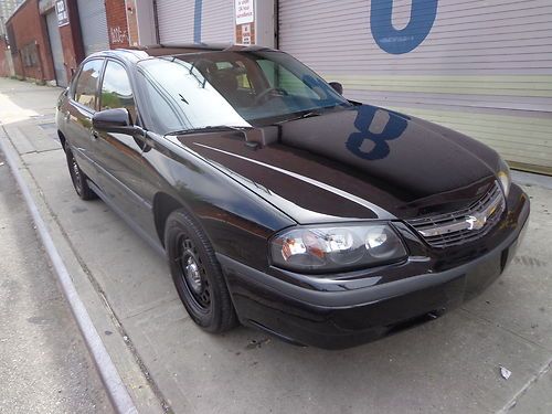 2005 chevrolet impala base sedan 4-door 3.8l police 9c1 low milage police