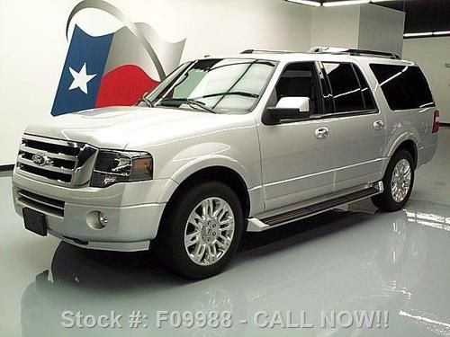 2011 ford expedition ltd el 8-pass sunroof dvd 20's 32k texas direct auto