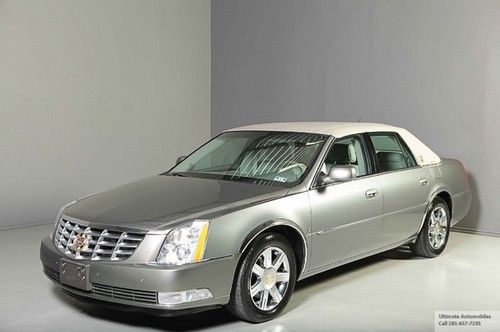 2006 cadillac dts heated &amp; cooled front &amp; back seats carriage top low miles 67k