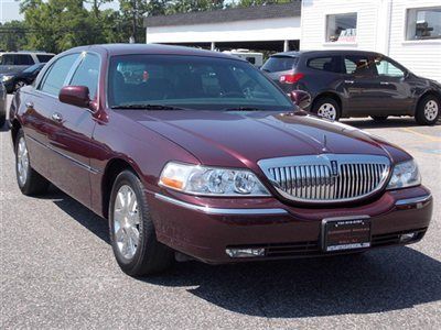2007 lincoln town car designer series only 34k miles loaded clean car fax