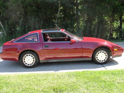 1987 nissan 300zx  2+2 coupe burgundy