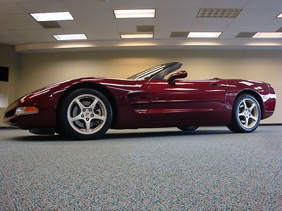 2003 corvette 50th anniversary convertible low miles super clean and rare wow!!