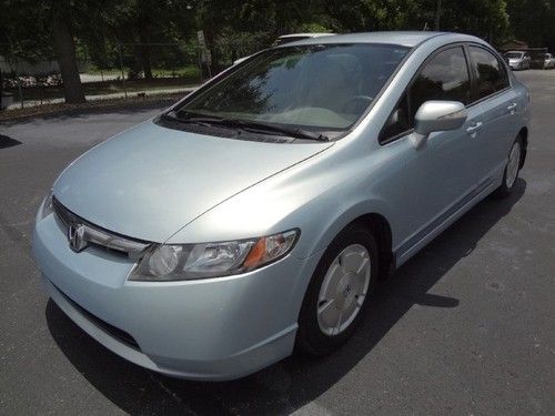 2008 civic hybrid navigation~runs and looks great~clean~warranty~no-reserve