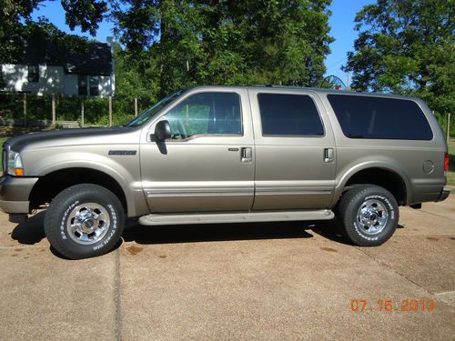 2003 excursion limited 4x4.....73,700 miles