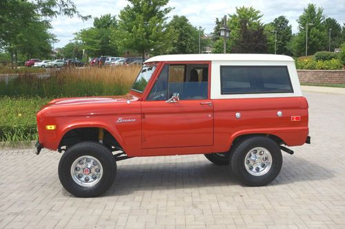 1974 ford bronco 4x4, uncut original survivor! ranger and explorer package.