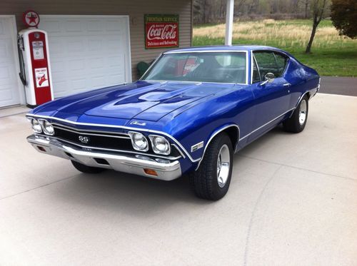 1968 ss 396 chevelle, real 138 car, factory front powered disk brakes