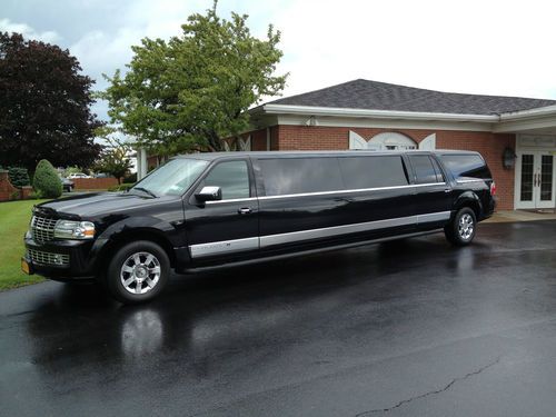 2009 lincoln navigator l limousine limo hearse funeral
