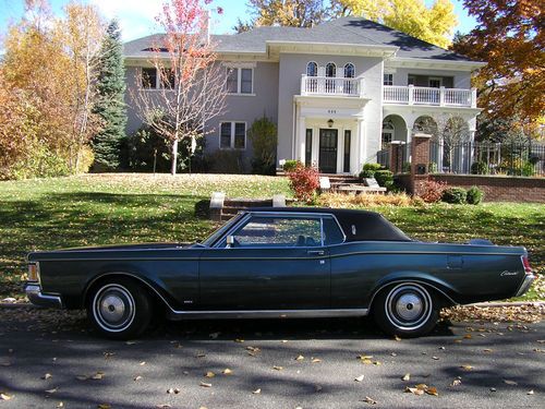 1970 lincoln mark iii, 71,800 miles very desireable, collectible @ low reserve !