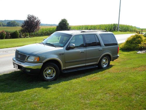 No reserve eddie bauer,5.4l,leather,rear air,3rd row seat,tow package,clean!