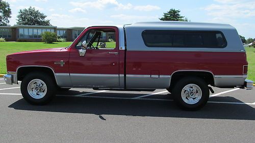 1985 chevrolet silverado c20 3/4 ton long bed pickup