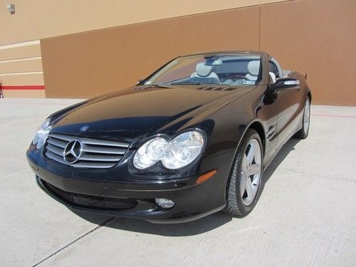 2005 mercedes-benz sl 500~cabriolet~nav~htd/cold lea~hid~all options~only 49k