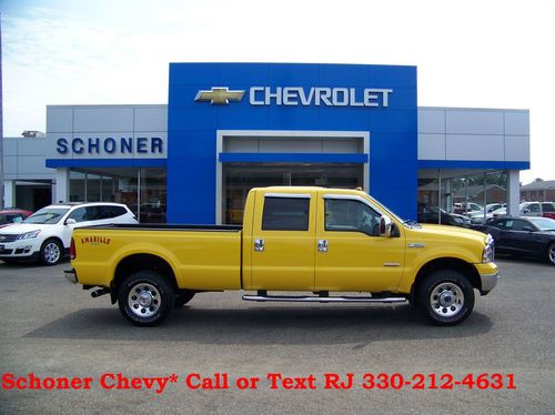 2006 ford f-350 crew cab long bed amarillo special edition srw diesel 4x4 ln