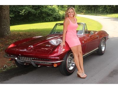 1966 chevy corvette frame off resto 4 speed zz4 crate engine see video vette