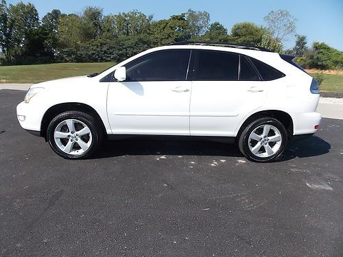 2004 lexux rx 330 awd classy white with tan loaded out "video" like new no reser