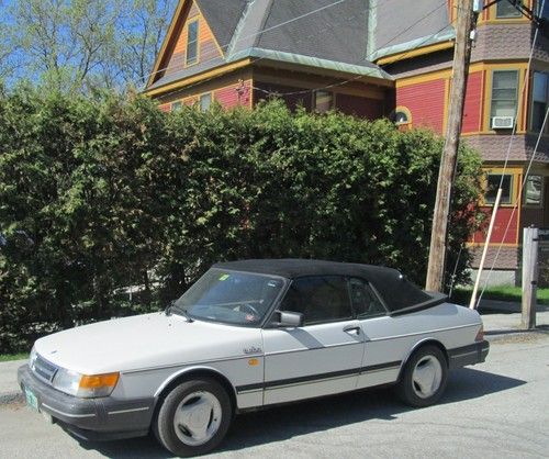 1989 saab 900 turbo convertible 4 cyl runs excellent 230k vermont clear title