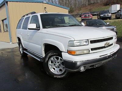 Z71 chevy tahoe, heated leather, low reserve, xm stereo, 4x4, four wheel drive