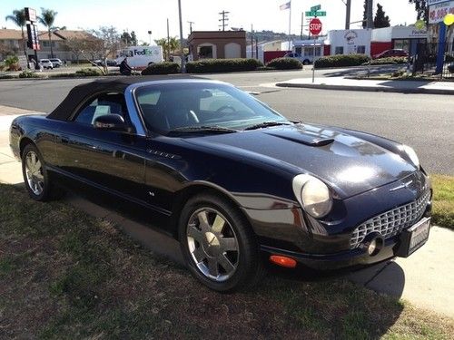 2003 ford thunderbird convertible . 3.9l.  with warranty