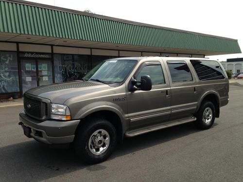 Limited - 4x4 - 3rd seat - 7 passenger - powerstroke turbo diesel - no reserve