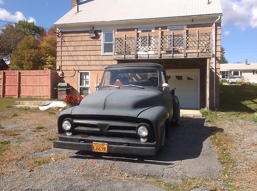 1953 f100 short bed hot rod chevy powered