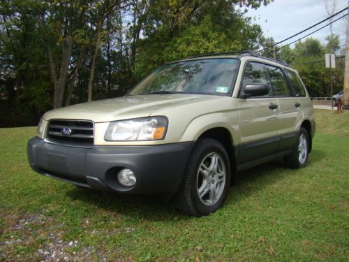 2004 subaru forester all wheel drive automatic nice and maintained no reserve