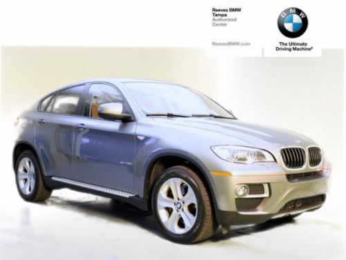 2013 bmw x6 awd 4dr low mileage suv 3.0l sunroof  8-speed a/t fog lamps