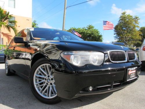 04 bmw 745i v8 luxury convenience leather xenons sunroof extra clean must see