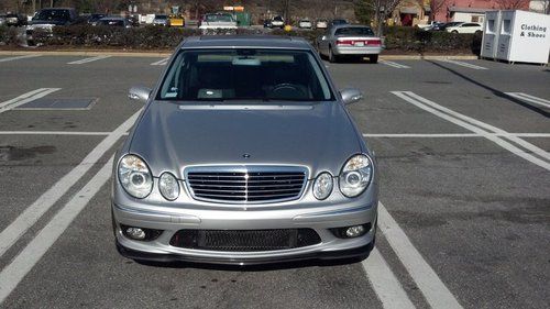 2003 silver mercedes e55 amg modified fast kleemann eurocharged no reserve