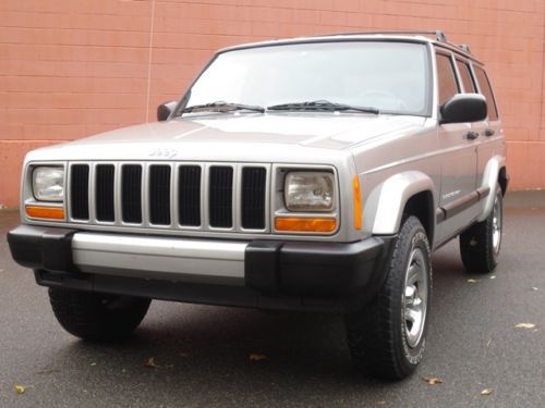 2001 jeep cherokee sport! 4x4!  no reserve! overhauled &amp; serviced! 90+ pictures!