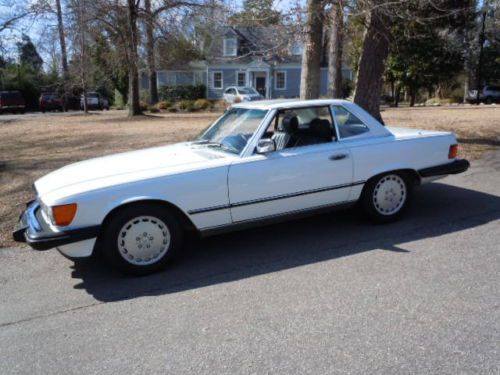 1986 mercedes benz 560sl, one family since new, 46k, not many like this