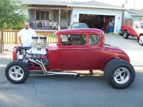 1931 ford model a, 5 window coupe, hot rod, street rod