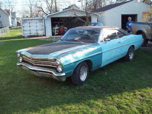 1967 ford galaxie fastback with parts car