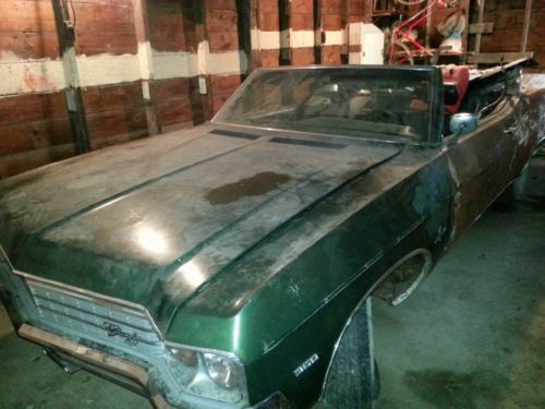 1970 chevy impala convertible project car 383 stroker new motor