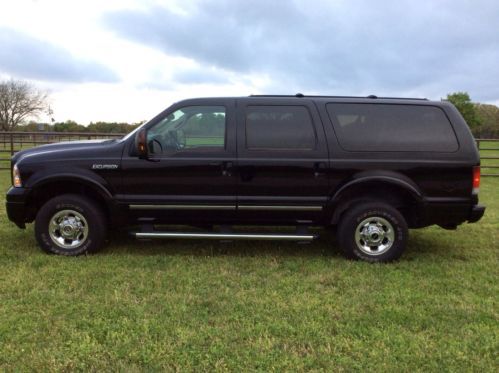 2005 ford excursion limited 4x4 low miles immaculate condition rare