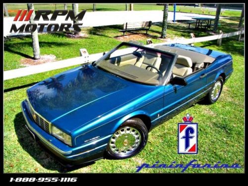 Stunning 42k miles 1993 cadillac allante only 151 ever made in this color combo