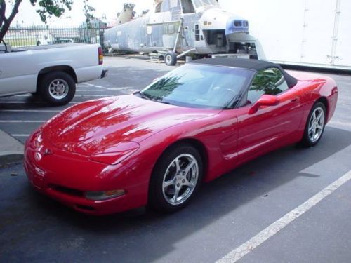 2001 chevrolet corvette convertible original owner 53,006 miles