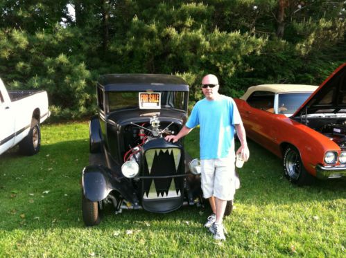 1930 ford model a pick up - chopped