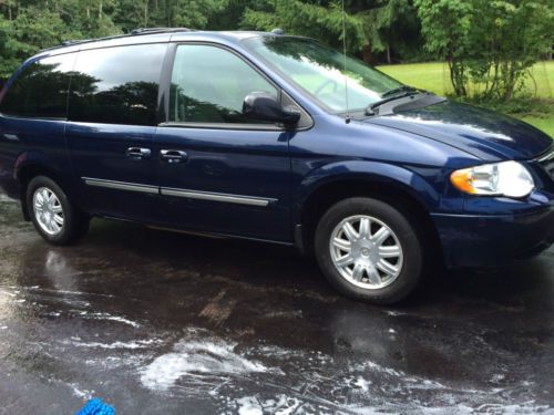 Loaded 2005 chrysler town and country touring blue low miles clean &amp; reduced